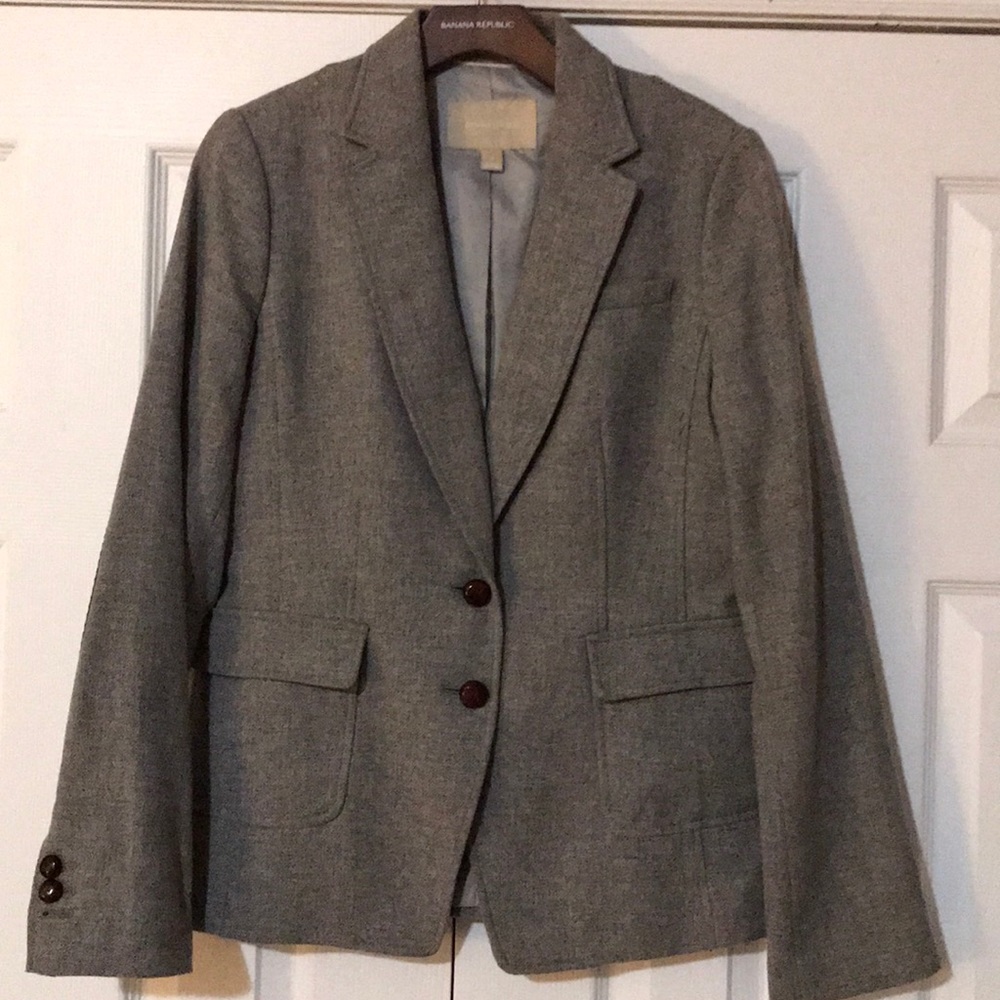 ❗️FINAL PRICE ❗️ GREY TWEED BANANA REPUBLIC BLAZER
